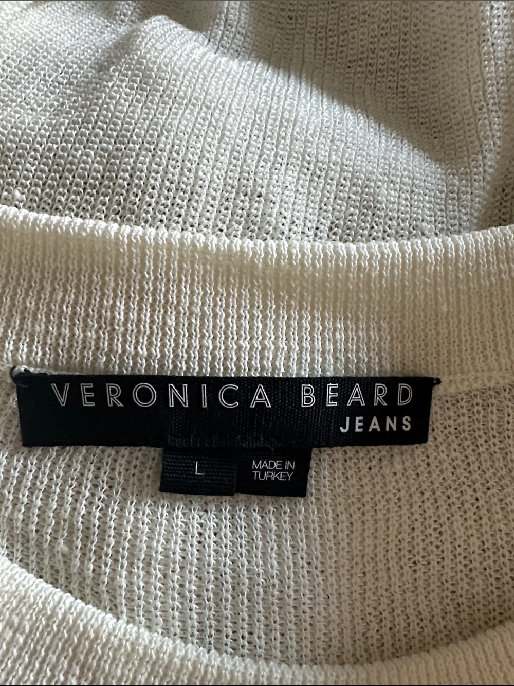 Veronica Beard Kellen Ivory Linen Blend Tank New! - Picture 13 of 14